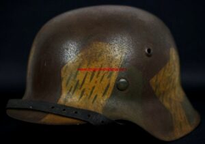 WH/ Casco M42 con Camuflaje Splittermuster, KP66